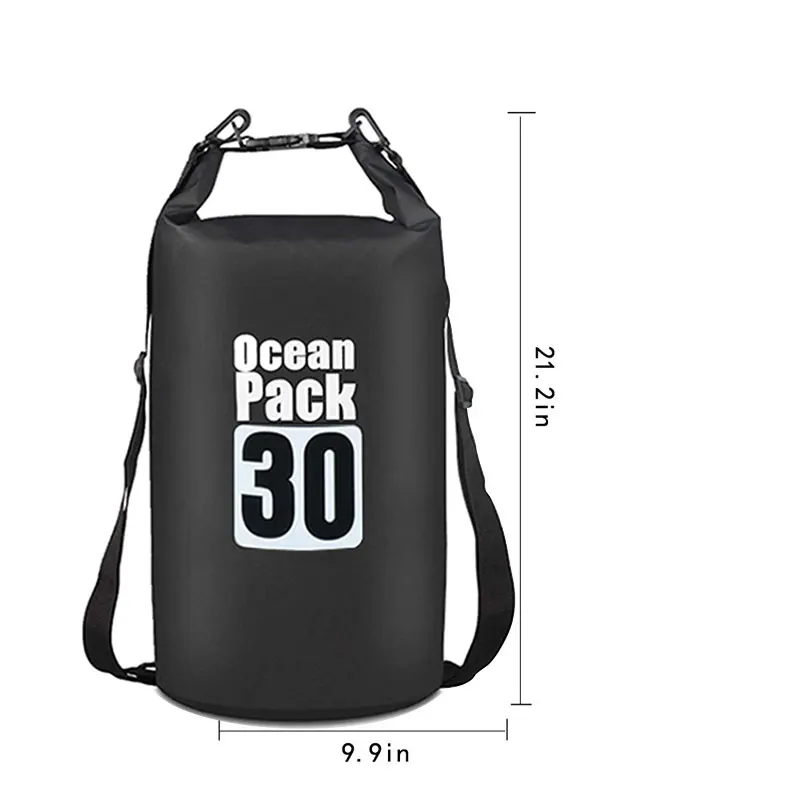 Сумка для мотоцикла DERI 30L водонепроницаемая сумка посылка из ПВХ дайвинга и