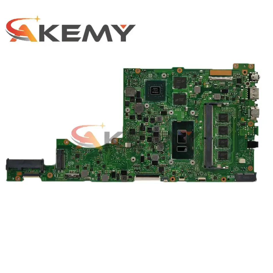 for asus vivobook s14 mainboard x411un x411unv x411uq x411ua x411u laptop motherboard motherboard 8gb ram i5 8250u mx150 gpu free global shipping