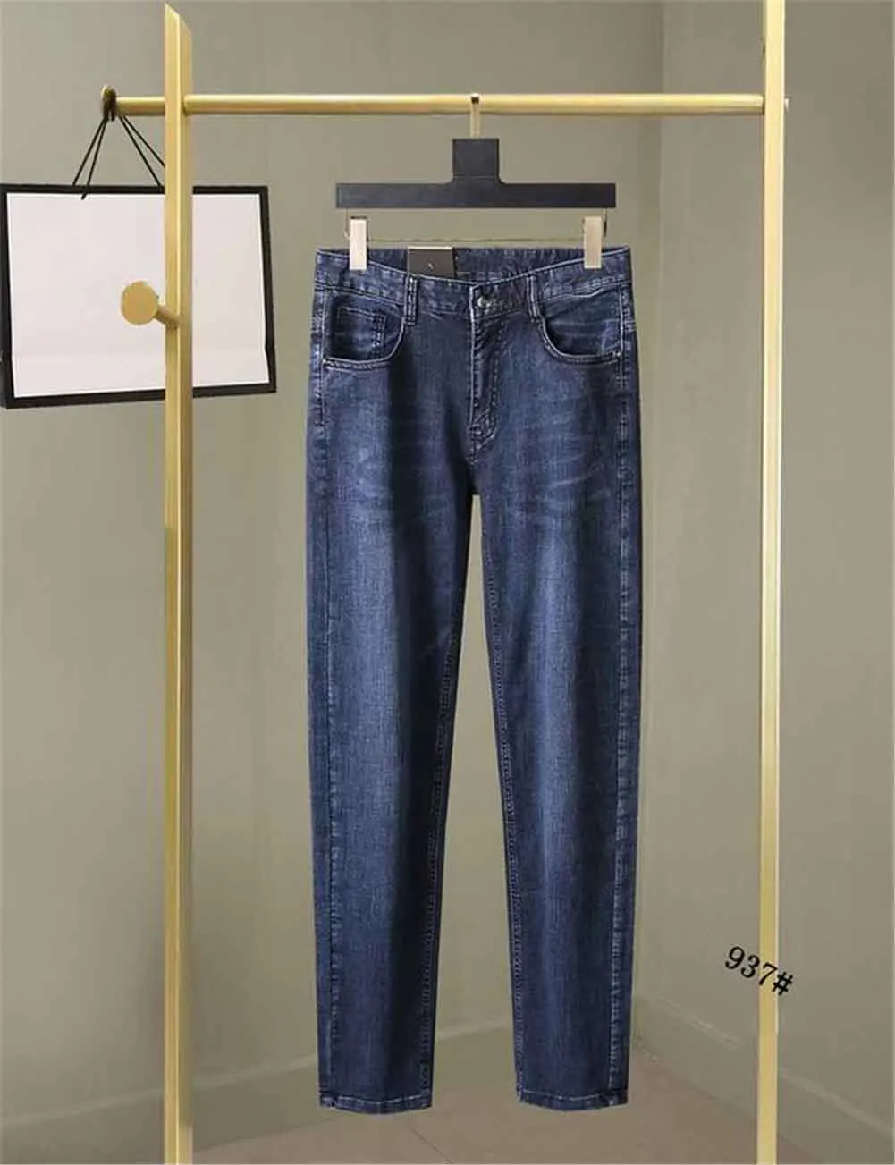 

fashion mens jeans Distressed Ripped Skinny Trousers luxury clothes Slim Motorcycle Moto Biker Hip Hop Denim man Mens Jeans