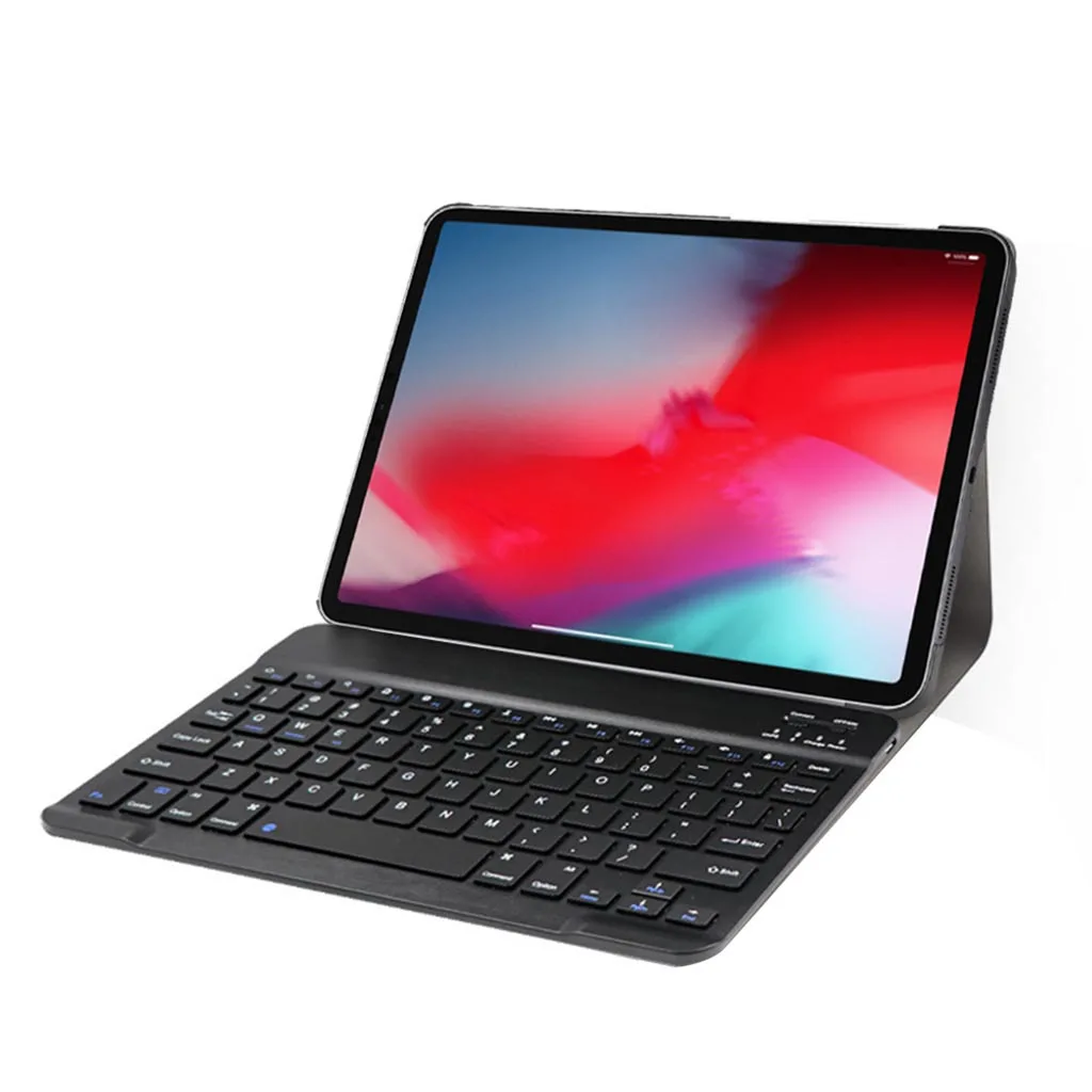 Раскладная клавиатура для Apple iPad Pro 11 дюймов 2018 кожаный чехол с Bluetooth клавиатурой