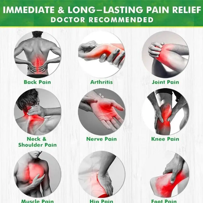 

Hemp Balm Ointment Rheumatism Arthritis Relieve Muscle Pain Neck Back Shoulder Body Pain Hemp Cream