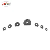 10 pcs set p3202 r4 r5 r6 r8 r10 r12 5 r15 willow leaf ball blade finishing ball end milling insert with aluminum and steel