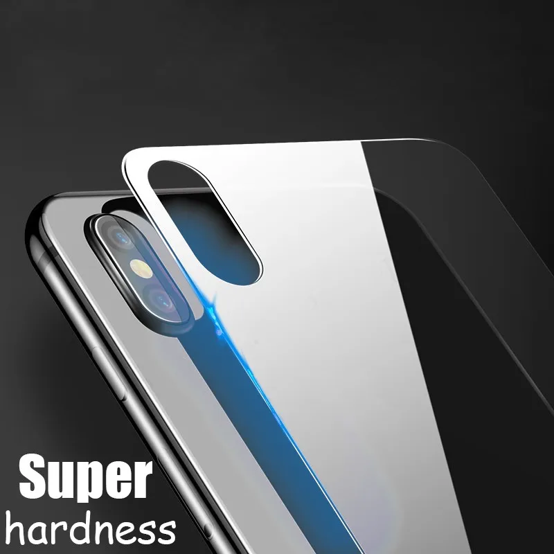 3 шт для задней панели из закаленного стекла iPhone 12 11 Pro XR XS MAX X 8 7 6 6s Plus 5 5s SE 2020