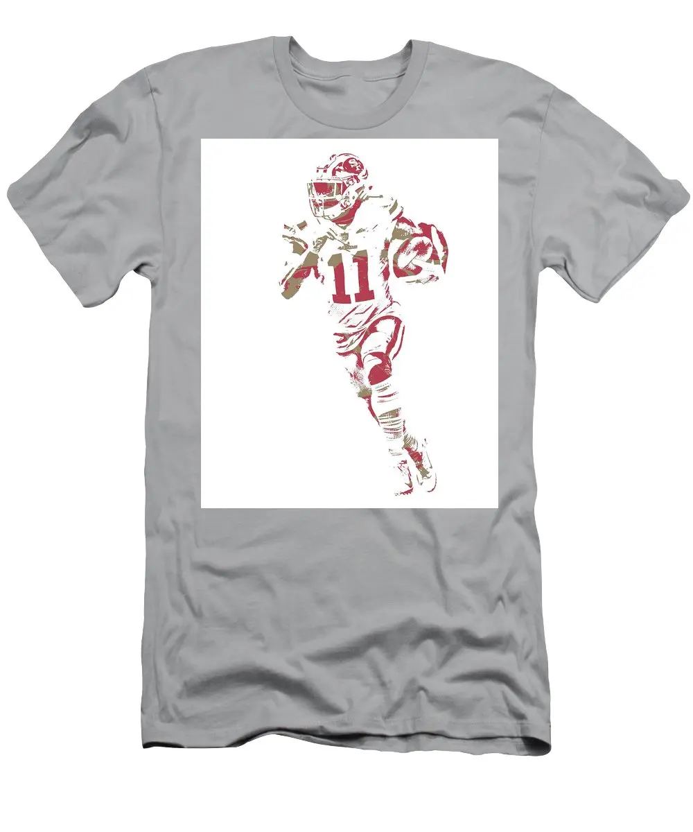 Marquise Goodwin 49Ers Pixel Art 3 Мужская футболка| |