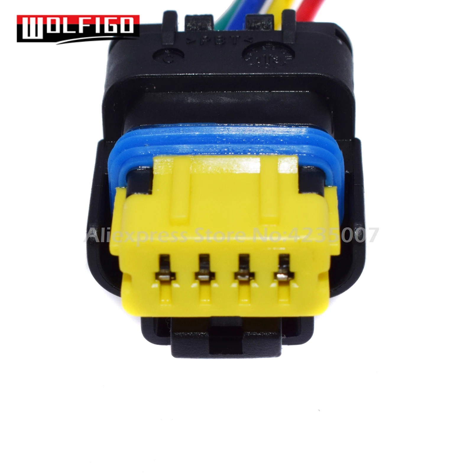 WOLFIGO New Fuel Pump Cable Wire Wiring Harness Plug 4 Pin For Renault MASTER III OPEL 8201348602,172025557R,241105468R