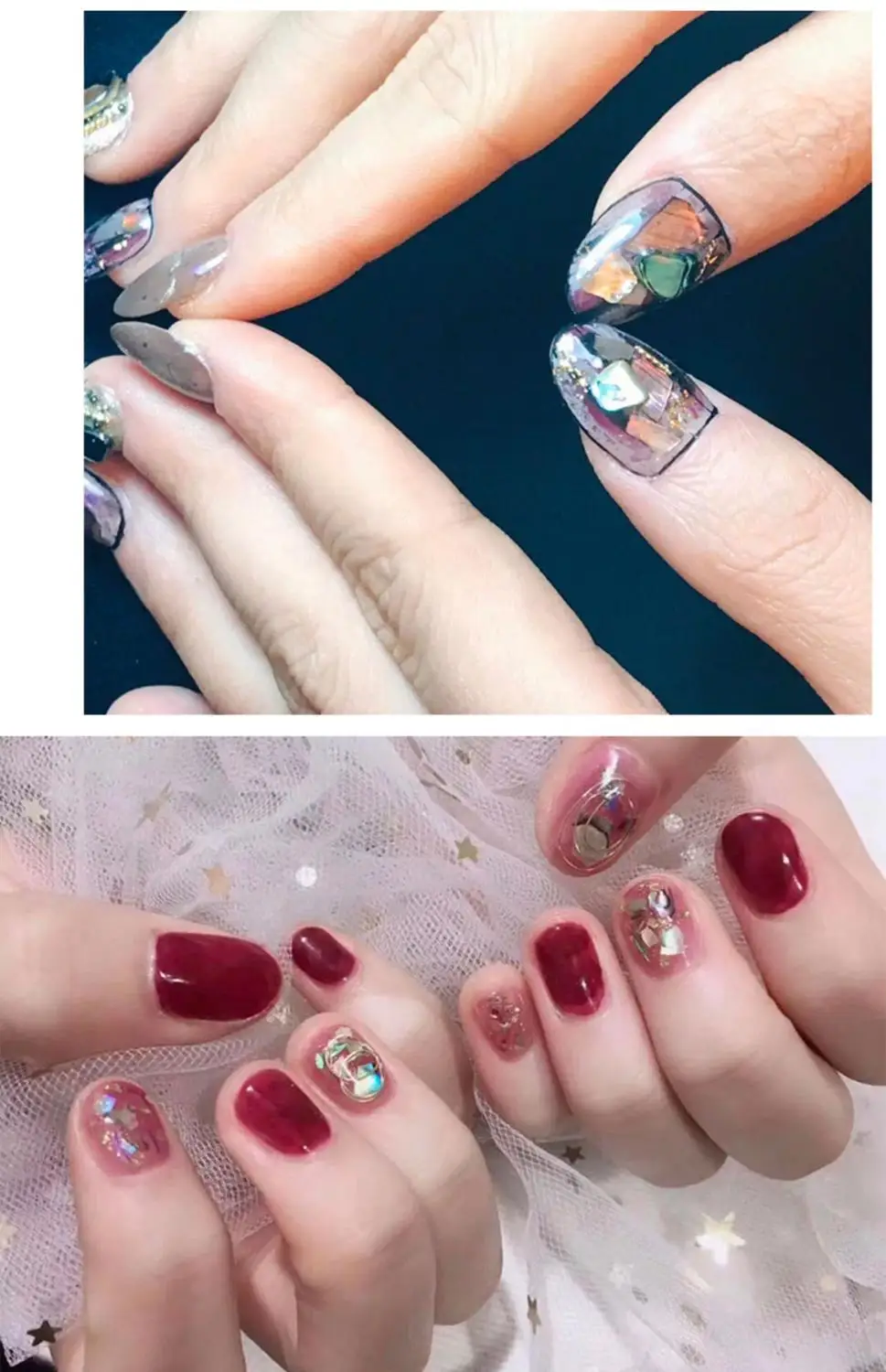 1 шт. кусочки ракушек для маникюра в японском стиле | Дом и сад