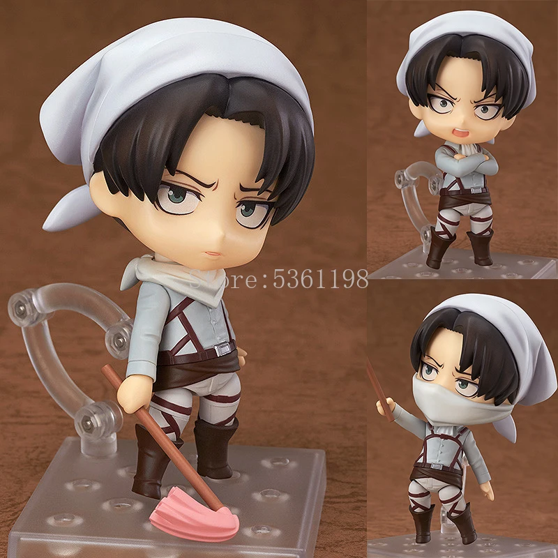 10cm Anime Figure Attack On Titan 390# 417# PVC Action Toys statue Collection Model Doll Gift | Игрушки и хобби