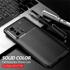 Чехол для Xiaomi 11 T Pro, задняя крышка из углеродного волокна для Xiaomi11T, Mi 11 T, 11TPro, Mi11T, T11, фотокамера, защитный бампер, телефонные чехлы