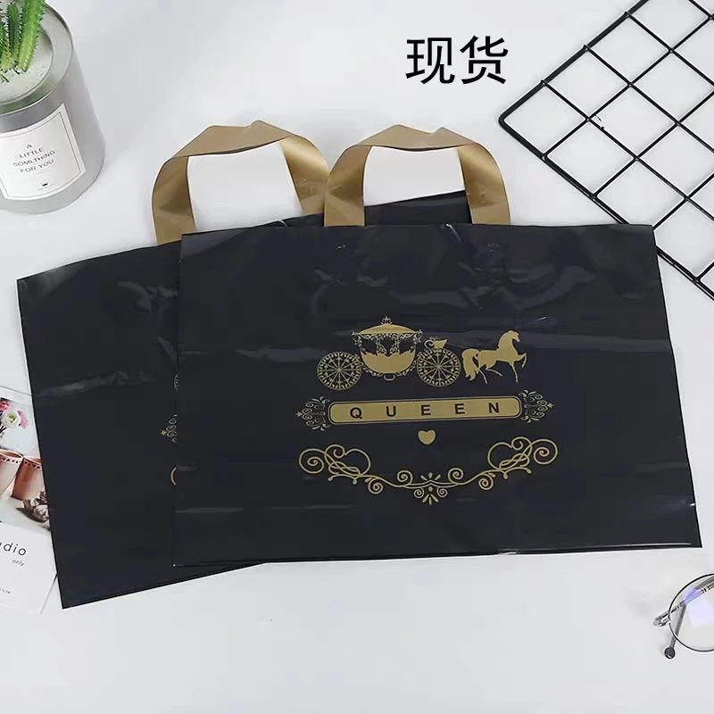 Оптовая продажа 500 шт./лот высококачественные пластиковые сумки для покупок с