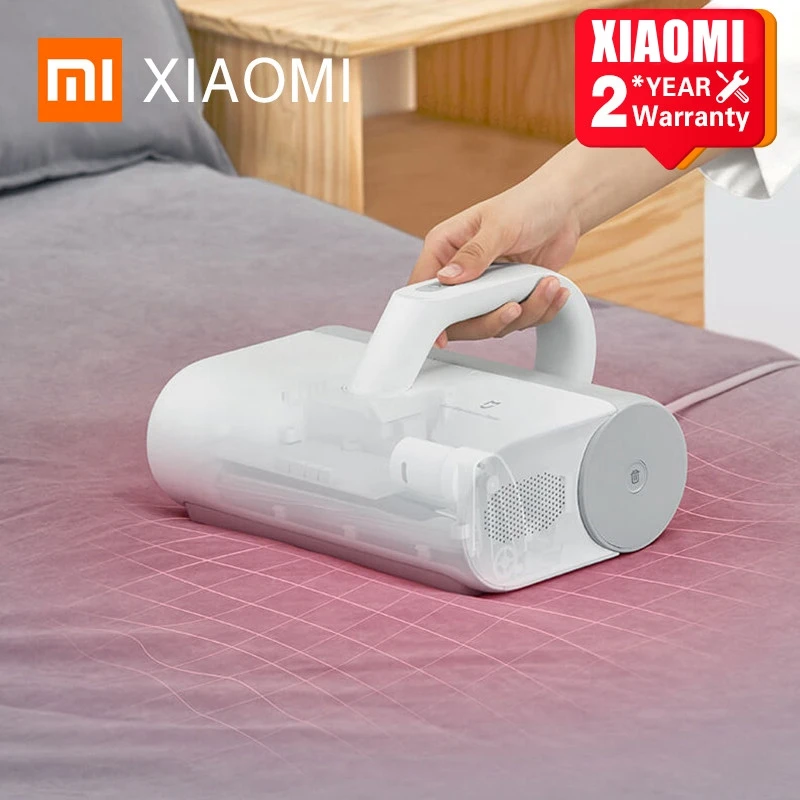 

New XIAOMI MIJIA Mite Remover Brush For Home Bed Quilt UV Sterilization Disinfection Vacuum Cleaner 12000PA Cyclone Suction