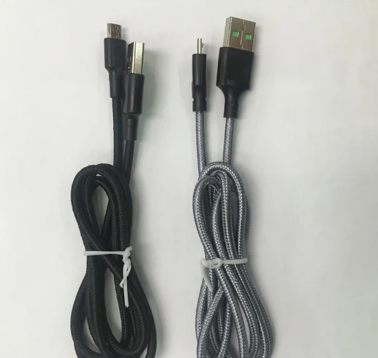 3 м/10 футов кабель для v8/android Плетеный USB V8 Micro передачи данных синхронизации