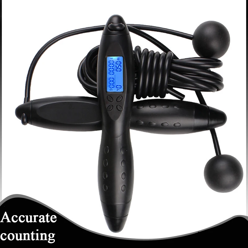 

Adult /Kids Smart Electronic Counter Jump Rope Cordless Skipping Rope Home Gym Training Lose Weight Movement Fitness Equipment