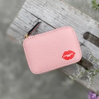 2021 ss fashion womens lipstick bag genuine cow leather cosmetic bag pouch ladies toiletry organizer mirror travel bag