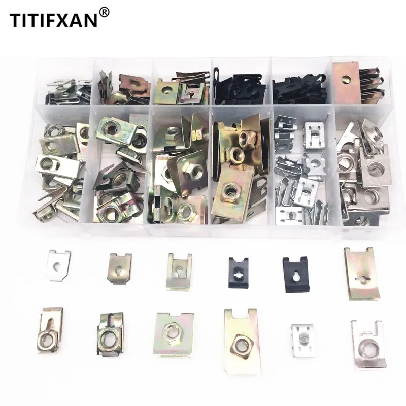 Автомобильный корпус U Тип брызговика саморезы из легированной стали железное