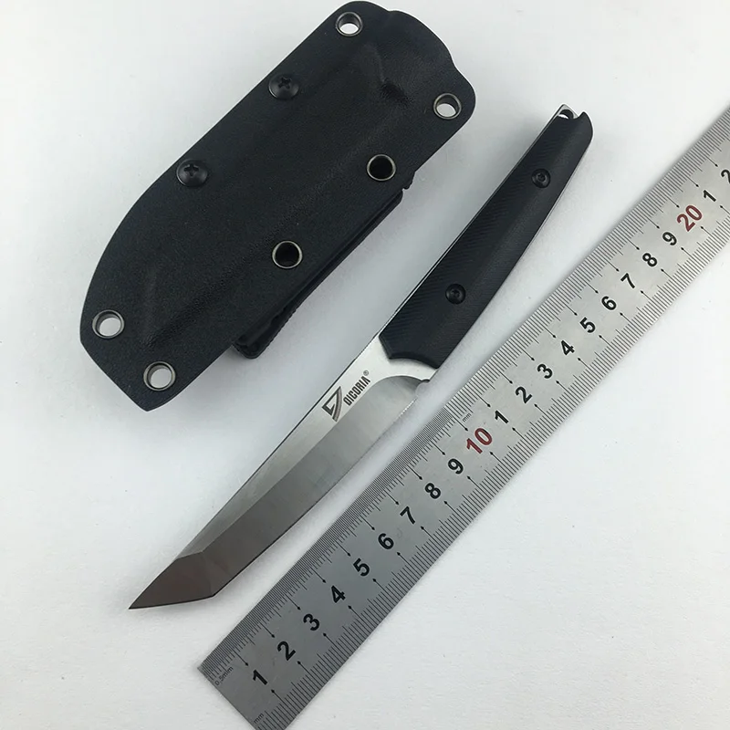 Фото Тактический охотничий нож с фиксированным лезвием рукояткой G10 | Инструменты
