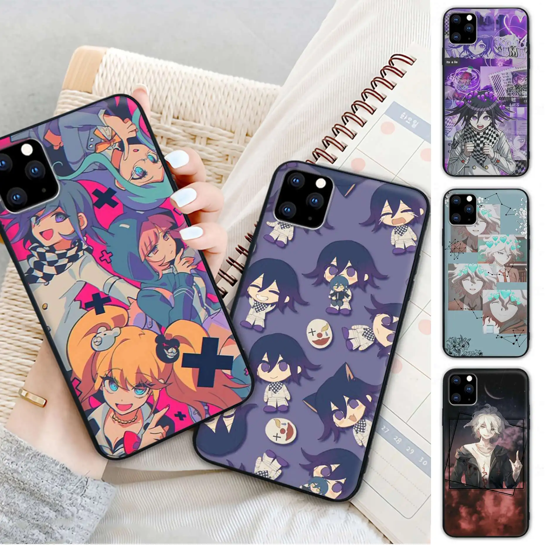 

Elegant DANGANRONPA Cellphone Case For Samsung Galaxy A20 E A10 A70 A50 A30 A40 A6 A7 2017 2018 A9 A80 Cover