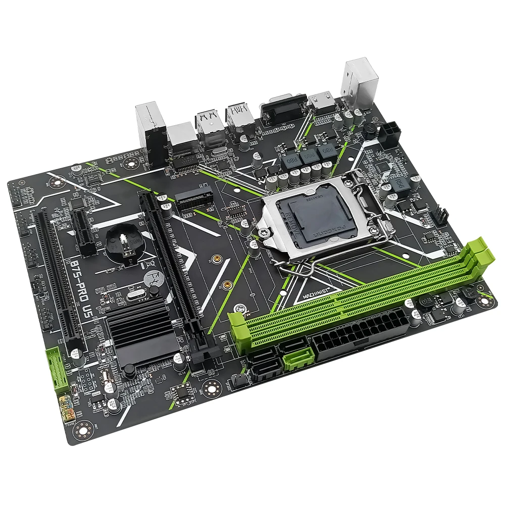 Machinist B75 материнская плата LGA 1155 с поддержкой процессора Intel i3/i5/i7 и оперативной