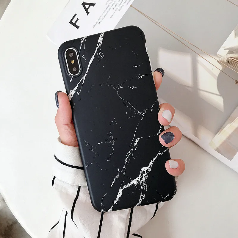 Мраморный чехол для iphone 7 8 Plus 12 Min 11 Pro XS Max X XR 6 6S телефона силиконовый мягкий из