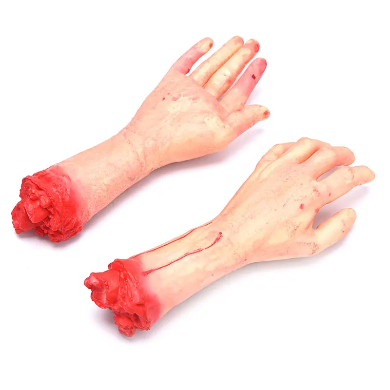 Хэллоуин Декор &quotУжасы&quot сломанный палец руки кровавый реквизит страшные