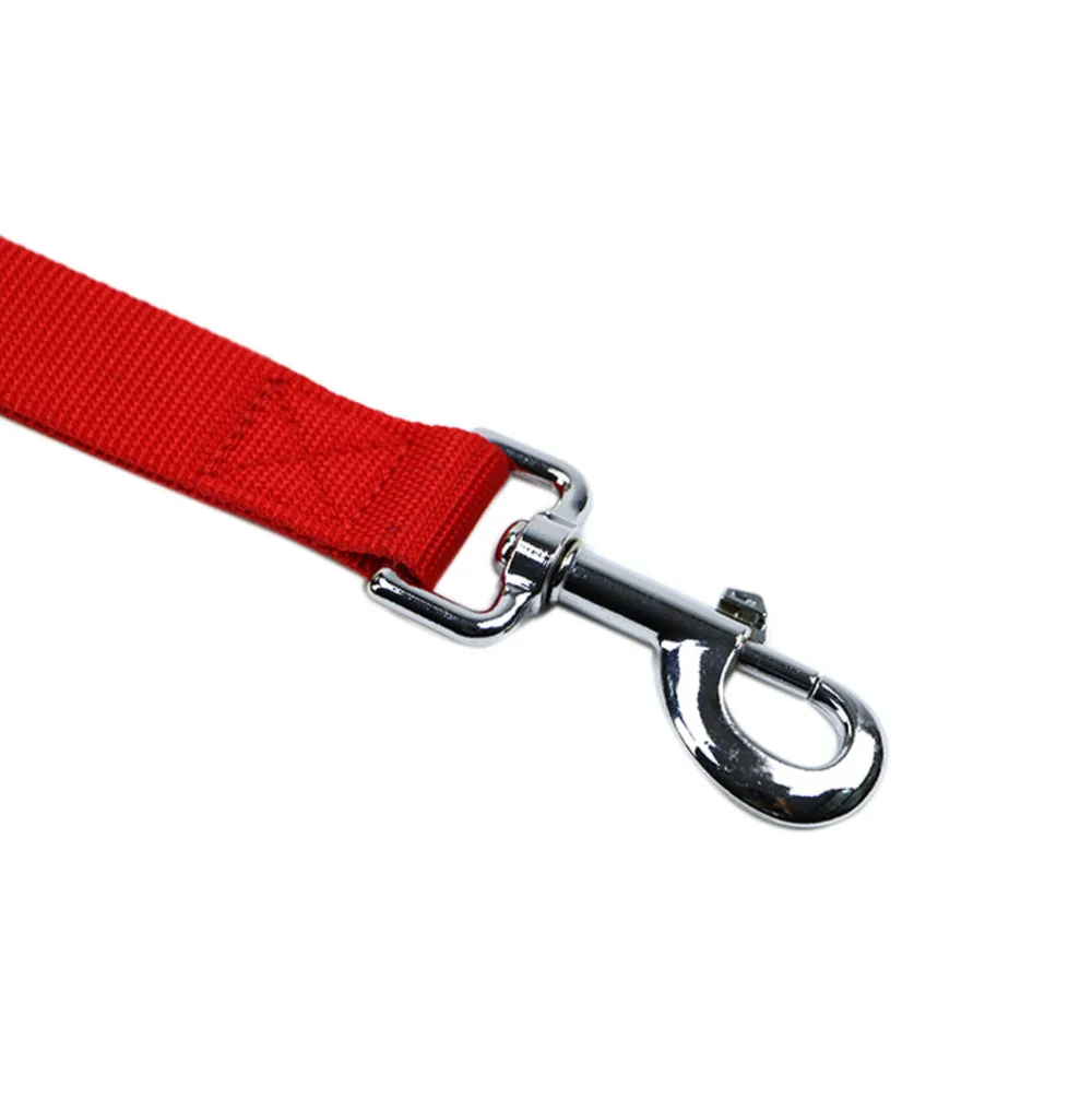 

Pet Dog Collar Red Rope Convenient Leash Perro Integrated Belt Supplies 2.5x120cm Traction With Bag For Medium And Large Dogs