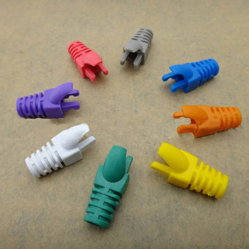 20 шт. колпачки переходники для сетевого кабеля Ethernet 0 6 мм|Компьютерные кабели и