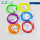 Нить PCL для 3d-ручки, 5 метров, экологически чистый материал для защиты окружающей среды, низкотемпературный материал, расходные материалы для детских подарков