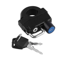 motorcycle handlebars helmet lock durable security portable anti theft key lock helmet lock motorcycle replacement accessories