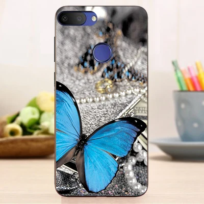 Для Alcatel 1S чехол роскошный чехол из ТПУ и силикона чехол s Телефон задняя крышка для Alcatel 1S Funda Coque - Цвет: 20