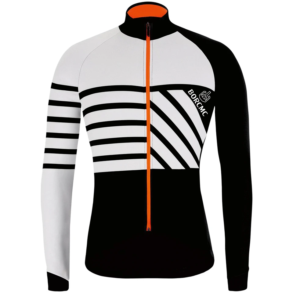 

Men's Cycling Jersey 2021 Borcmc Winter Fleece Long Sleeve Ropa Ciclismo Bicycle Clothing Quick Dry Riding Sports Bike Clothing