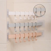 multifunction hook holder storage wall door holder hanger rack for kitchen spoon scoop home bathroom clothing organizer tool
