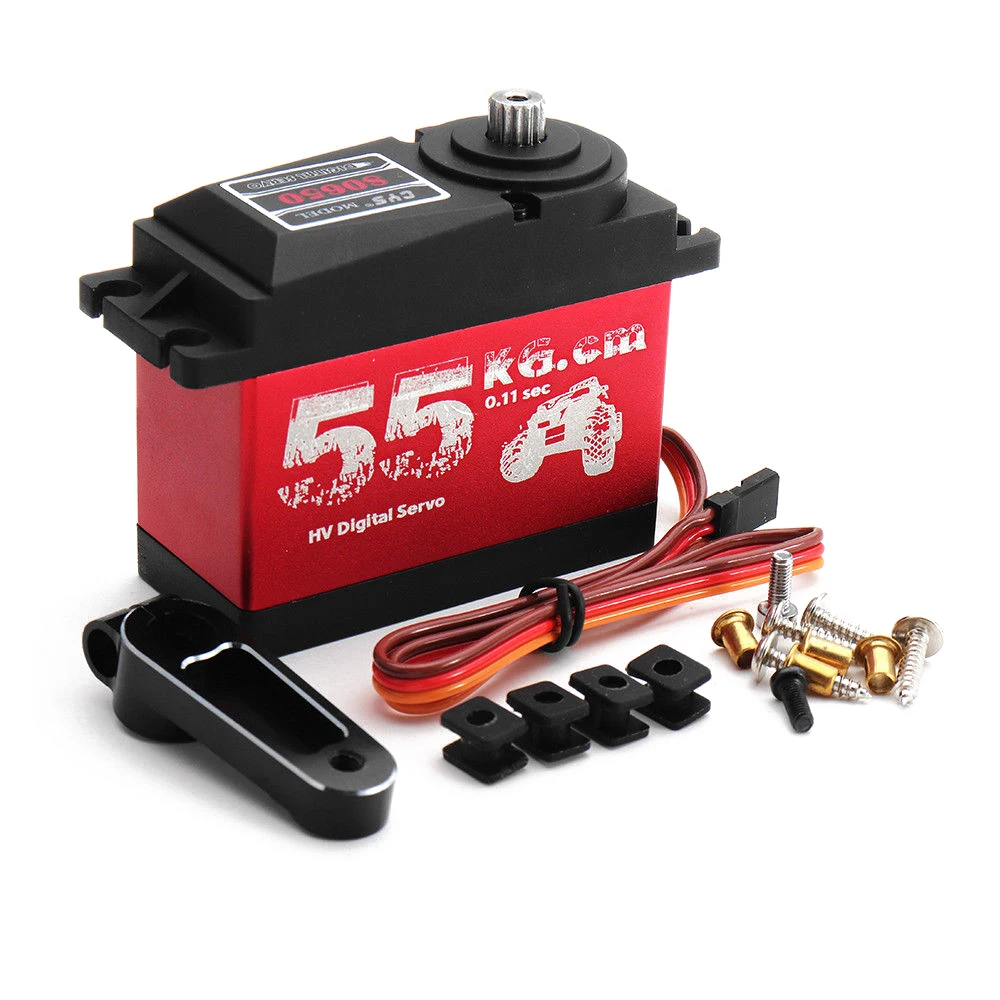 CYS S0650 большой крутящий момент 6 0 7 4 V 55 кг HV металлические Шестерни цифровой