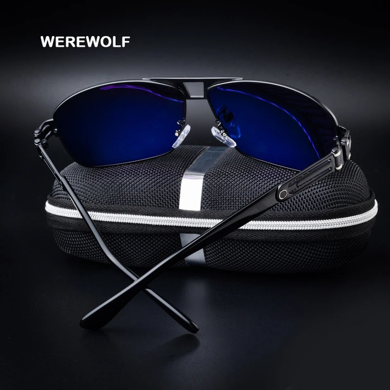 Мужские солнцезащитные очки с поляризацией брендовые крутые для вождения