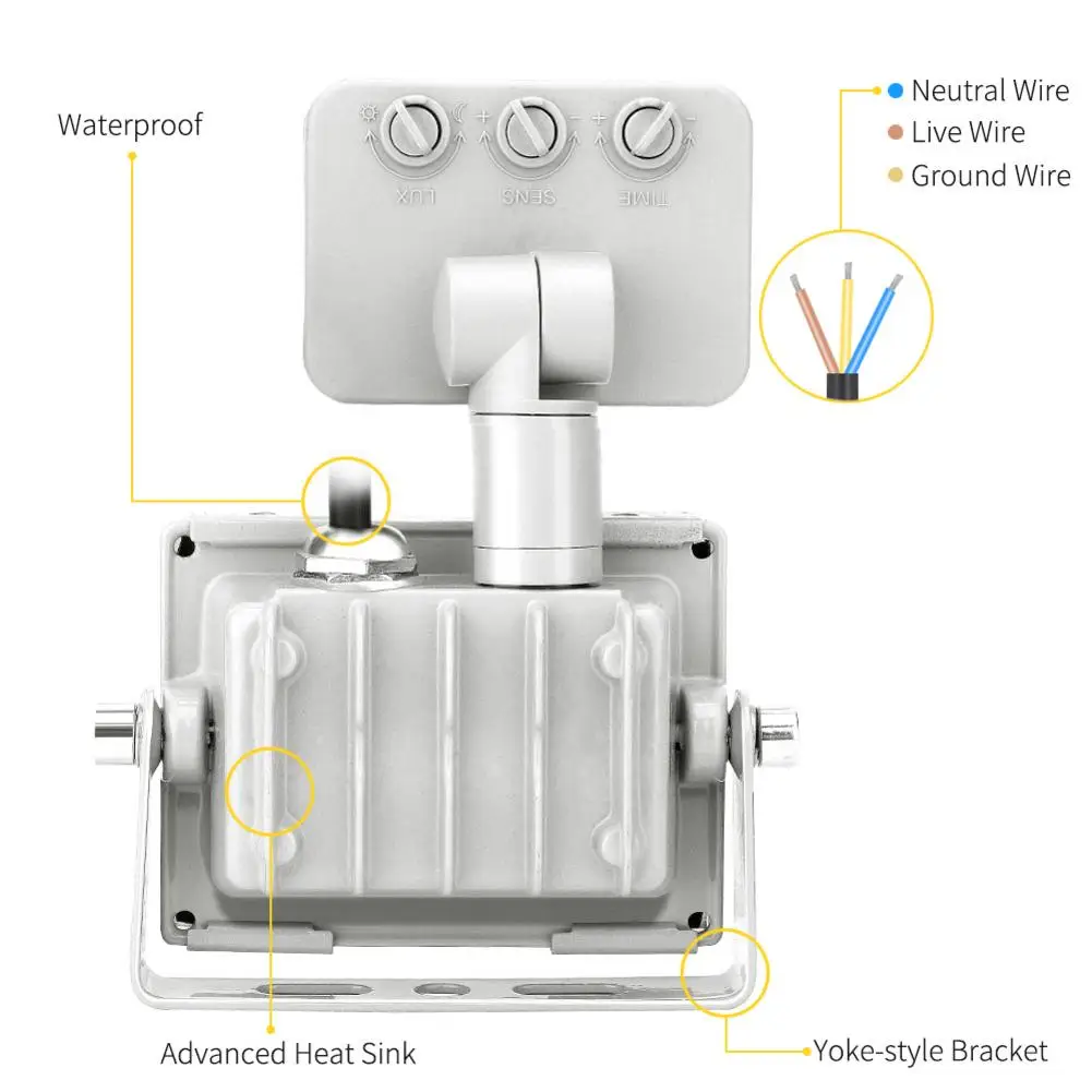 Супер яркий 10 Вт 5-го поколения прожектор светильник ультратонкий холодный белый