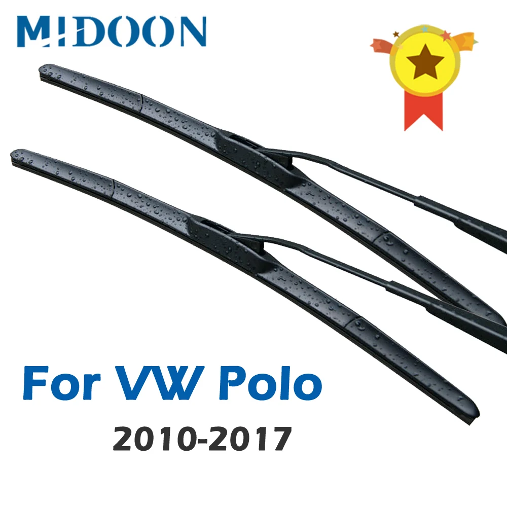 MIDOON дворников щетки стеклоочистителя для Volkswagen мужские Поло Седан/Vento Fit крюк