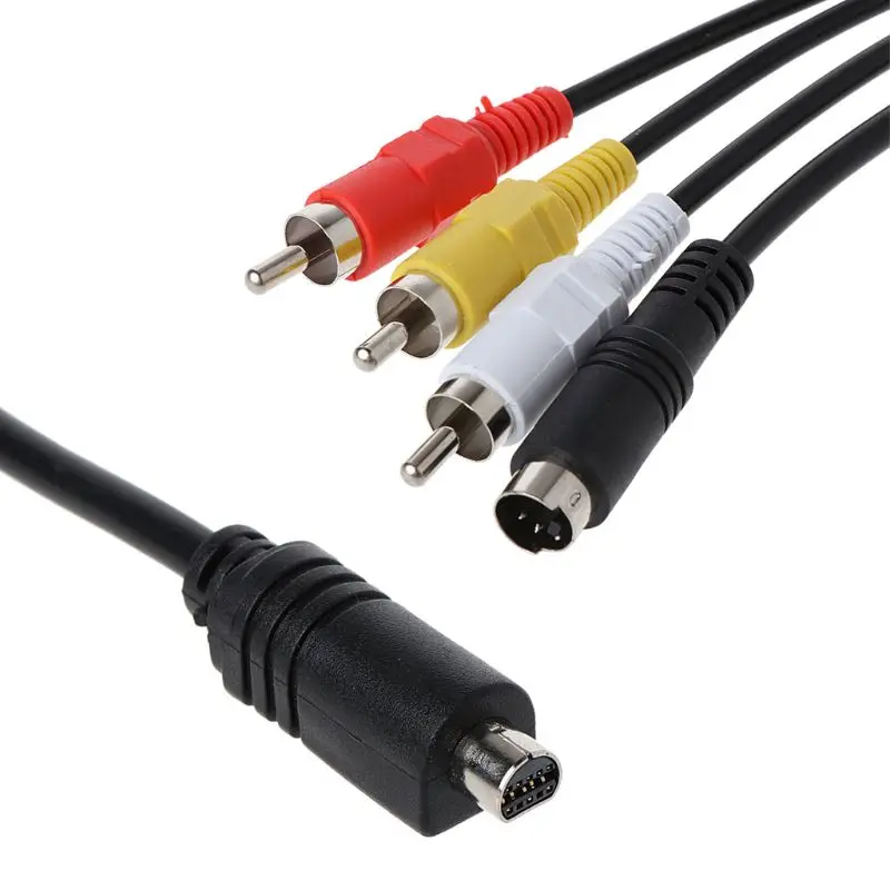 

New VMC-15FS A/V TV Out Video Cable for sony Camcorder Handycam DCR Series 20CB