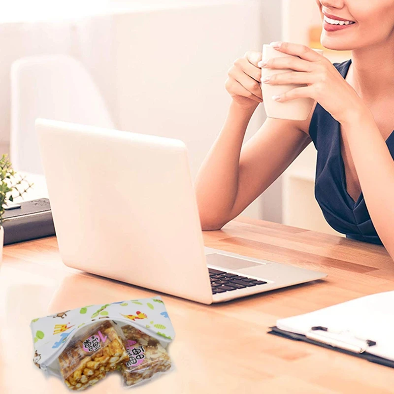 

Reusable Sandwich Snack Bags Lunch Bread Bag Waterproof Portable Food Storage Bags Pouch For School Camping Work Travel baby bag