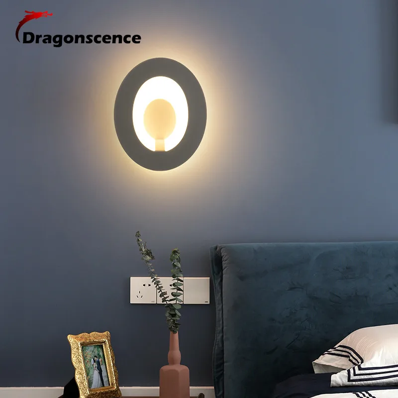 Dragonscence современный акриловый настенный светильник для детской комнаты