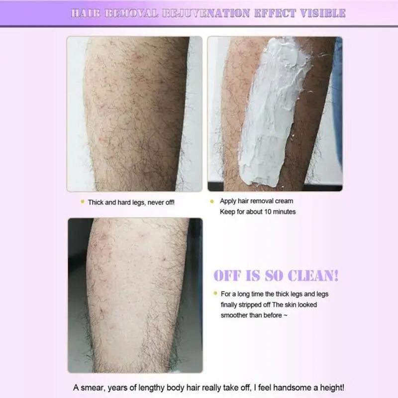 

Aloe Essence Beard Permanent Hair Removal Cream Stop Growth Removal Hair Inhibitor Hair 125g Remover Painless Paste K4D9