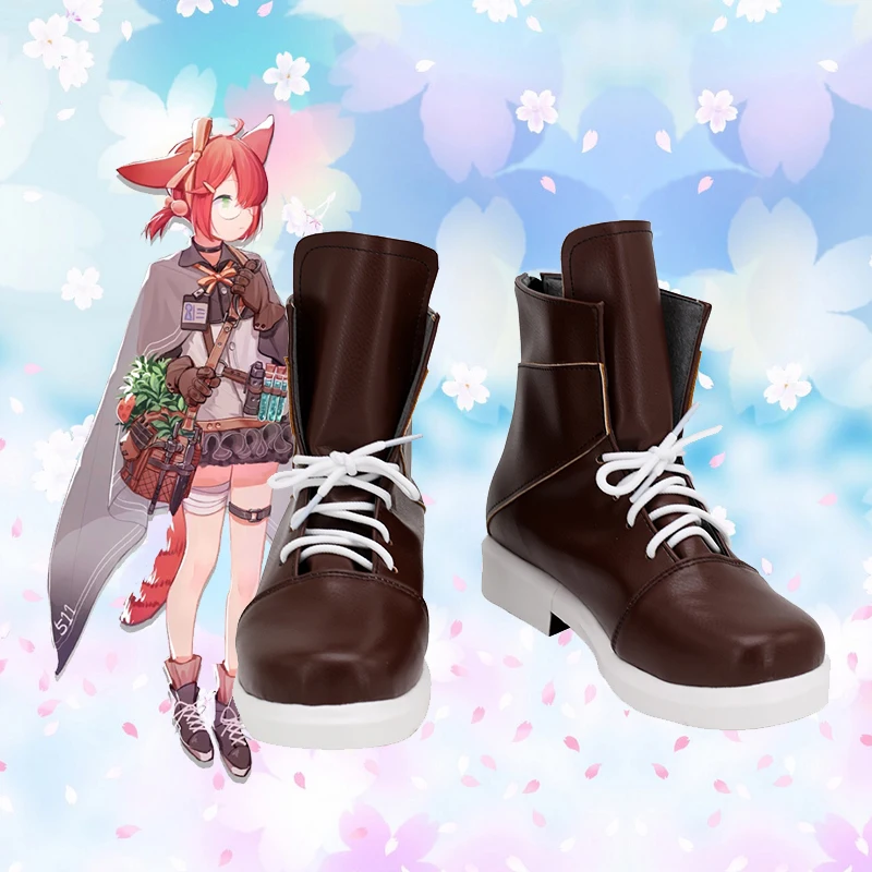 

Arknights Myrrh Cosplay Shoes Boots Game Anime Halloween Carnival Party Cosplay Prop