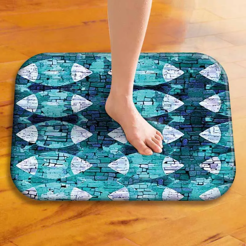 Art Inspiration Non-slip Mat Can Diy Custom Made Picture LOGO Home Kitchen Bathroom Carpet Clean Room Rug Doormat E0677 | Дом и сад