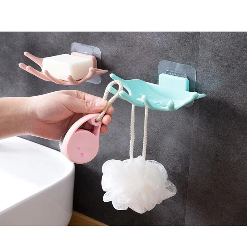 Ванная комната Душ мыльница сильная присоска Настенный коробка новый коготь