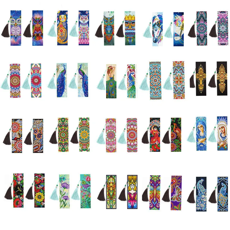 Cross Stitch Kit Gift Kawaii Book Mark