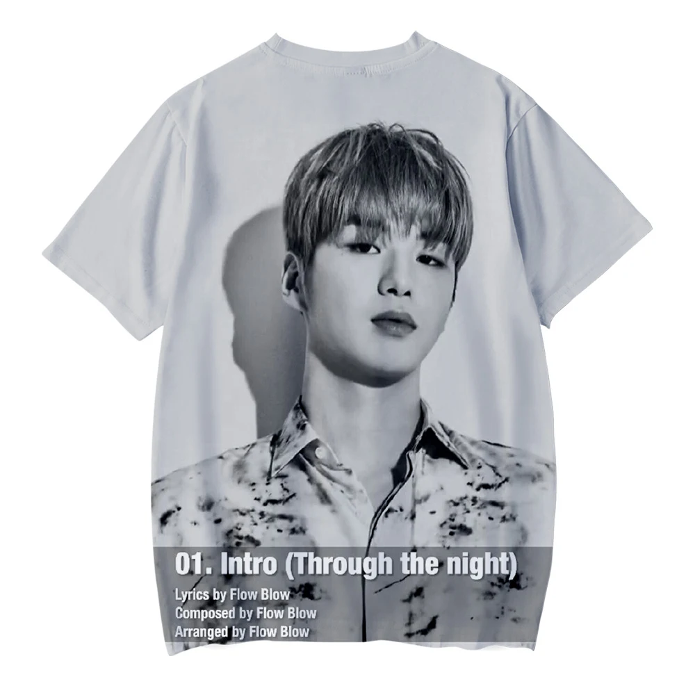KPOP Kang Daniel 2019 новый альбом цветной на мне 3D печать детская одежда для