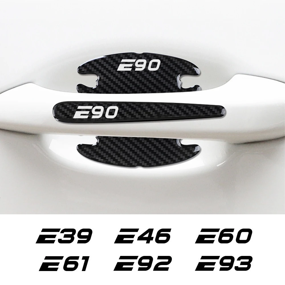 8 шт. наклейки на дверные ручки BMW E46 E90 E60 E39 E36 E92 E87 E70 E91 E53 E30 E34 E83 E61 E28 E62 E93 |
