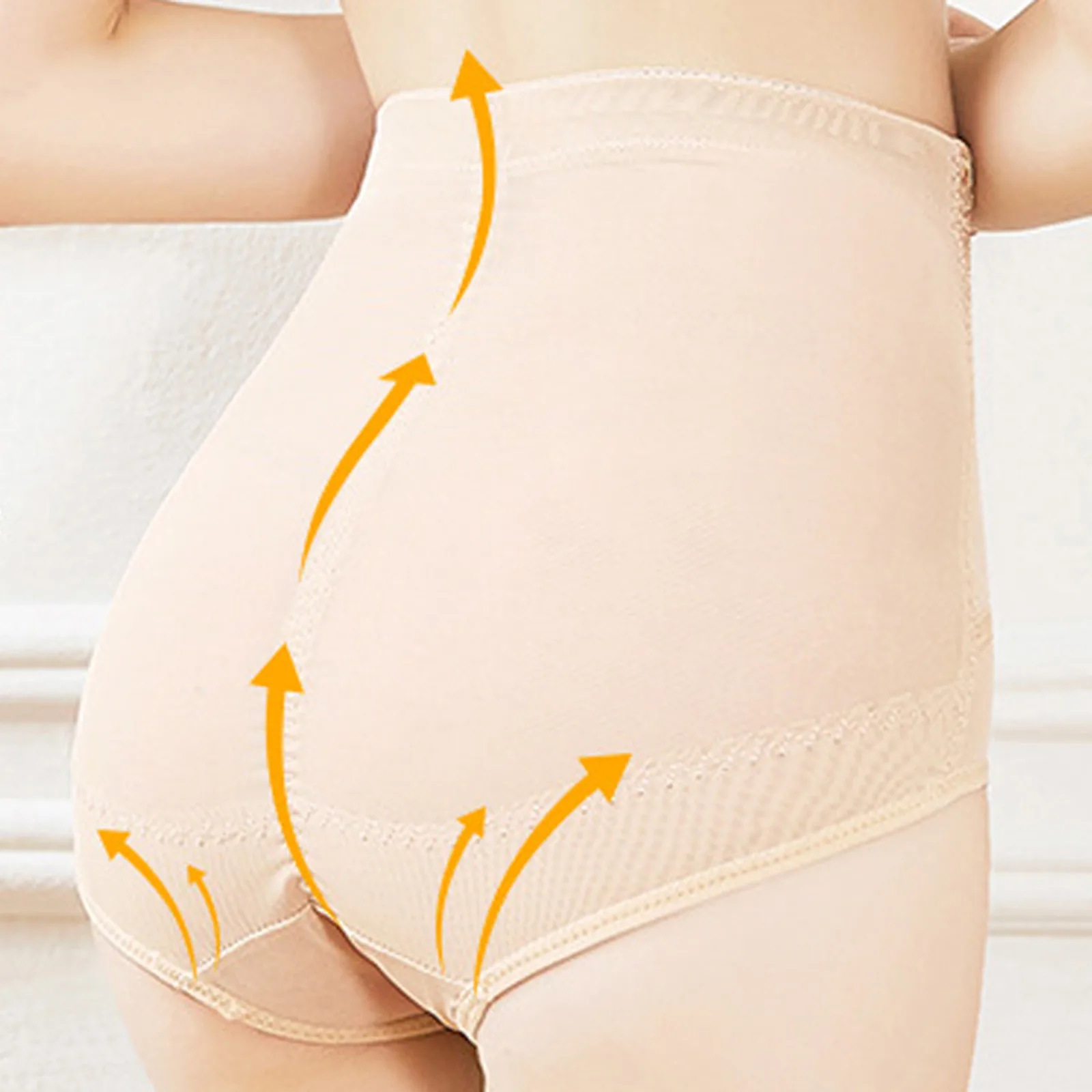 

Women Waist Trainer Body Shaper Panties High Fit Butt Lifter Shapewear Hi-Waist Double Tummy Slimming Control Panty Body Shaper