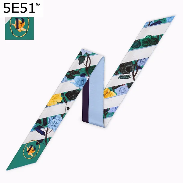 Винтажный саржевый цветочный связывающий мешок с ручкой длинный узкий шелковый