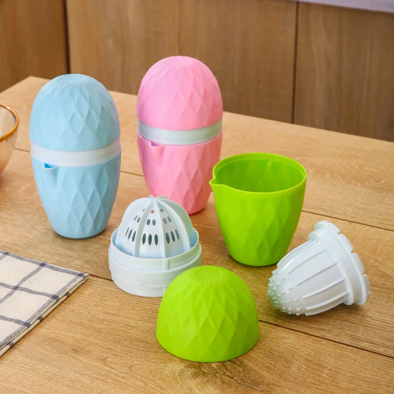 Manual Fruit Juice Maker Plastic Apple Orange Squeezers &amp Reamers Kitchen Accessories Vegetable Gadgets Cutter Gift Eco-friendly |