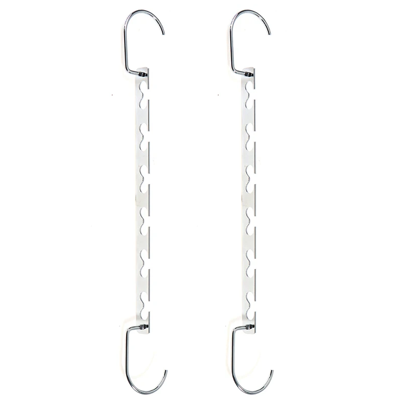 

Multifunctional Metal Clip Stand Clothes Hanger Pants Save Space Cloth Organizer