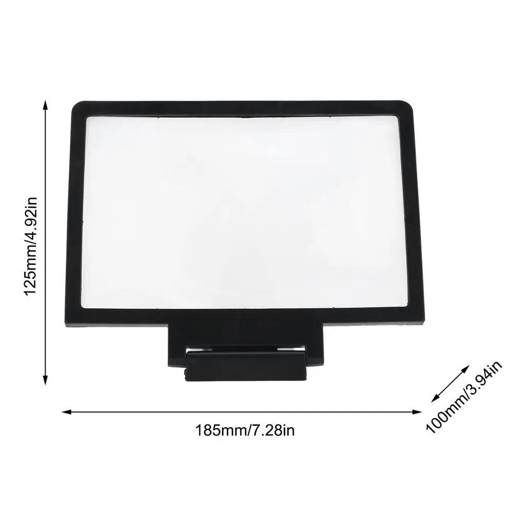 

Mobile Phone Screen Magnifier Eyes Protection Display 3D Video Screen Amplifier Folding Enlarged Expand Stand holder for phone