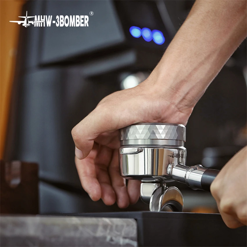 Карандаш для кофе калиброванный с плоской основой 58 мм из нержавеющей стали 304